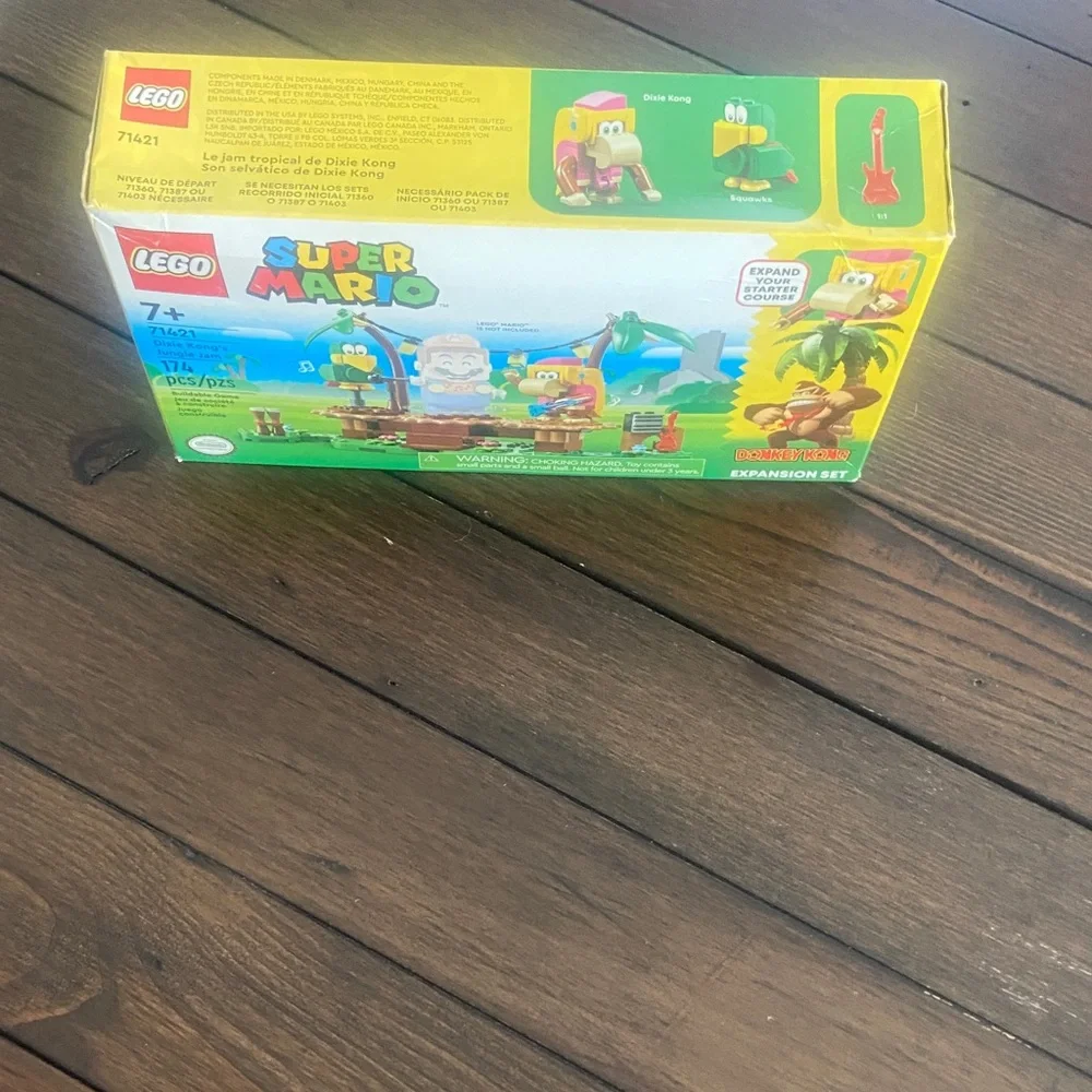 LEGO Super Mario Jungle Expansion Set with Green and Yellow